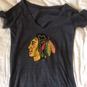 Blackhawks v-neck